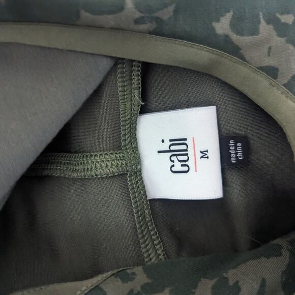 CAbi Green Camouflage Jacket - Picture 8 of 8